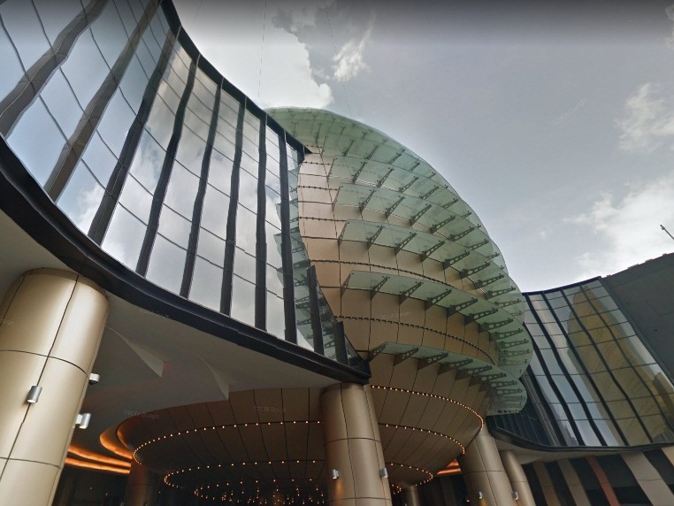 シティオブドリームスマニラエントランス上部