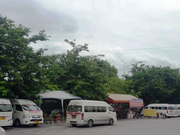 Ayutthaya's Mini Bus Station