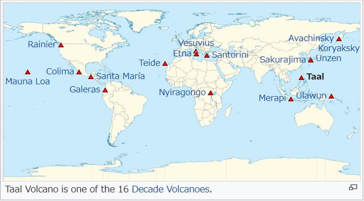 世界の火山