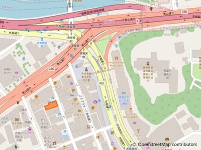 赤坂見附店地図