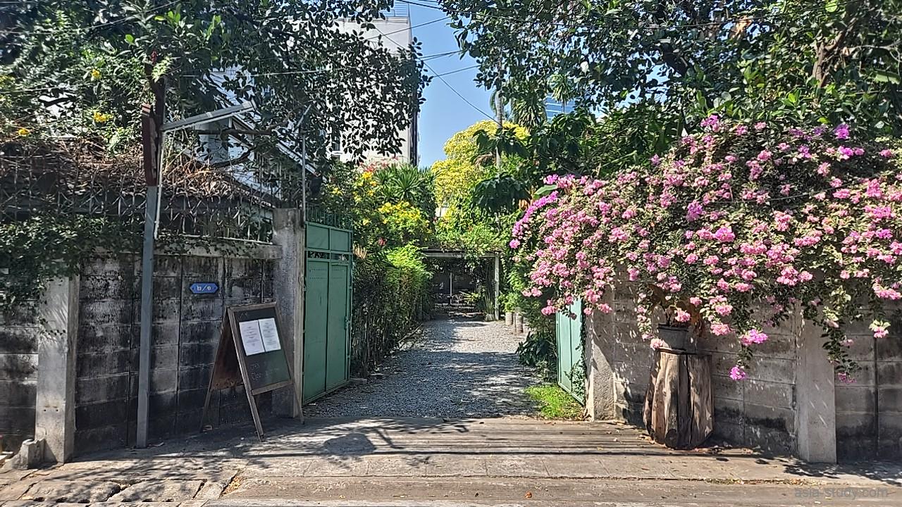 MYTH Apothecary Spaの店内。古い薬局をイメージしたカウンターにハーブや薬瓶が並ぶ、タイの伝統と現代美学が交差するインテリア。